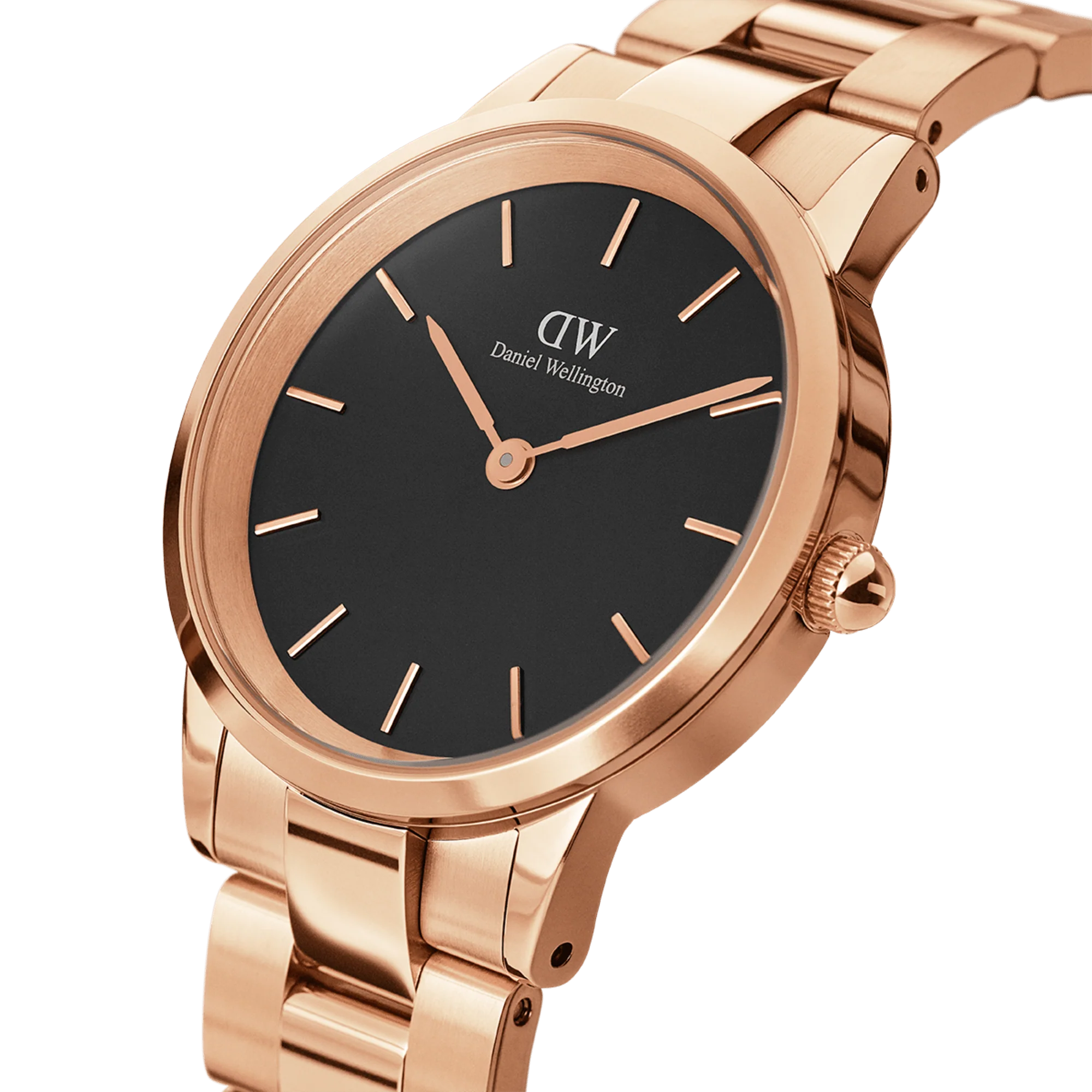 Iconic Link Black Rose Gold - Image 4