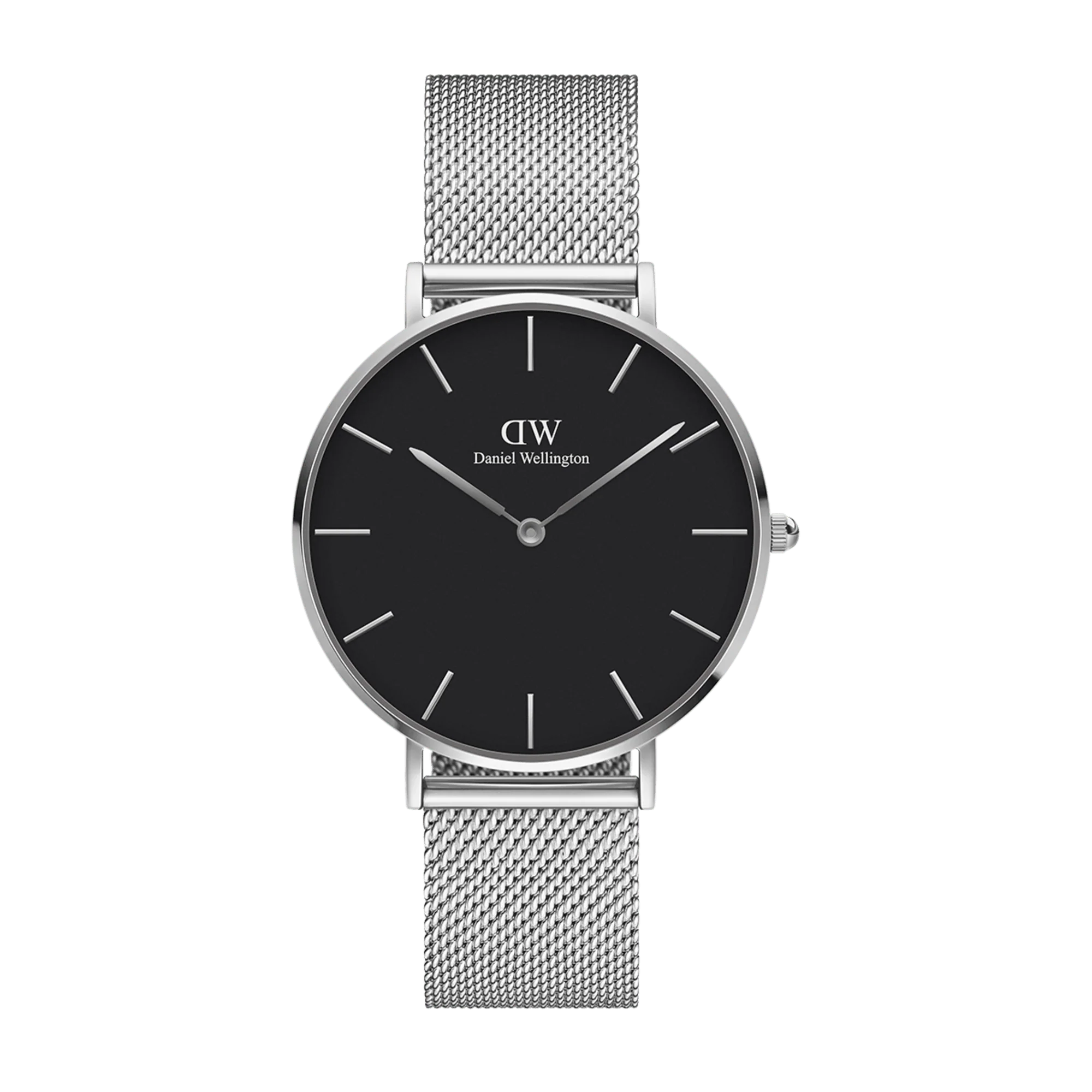 Petite Sterling Black Silver