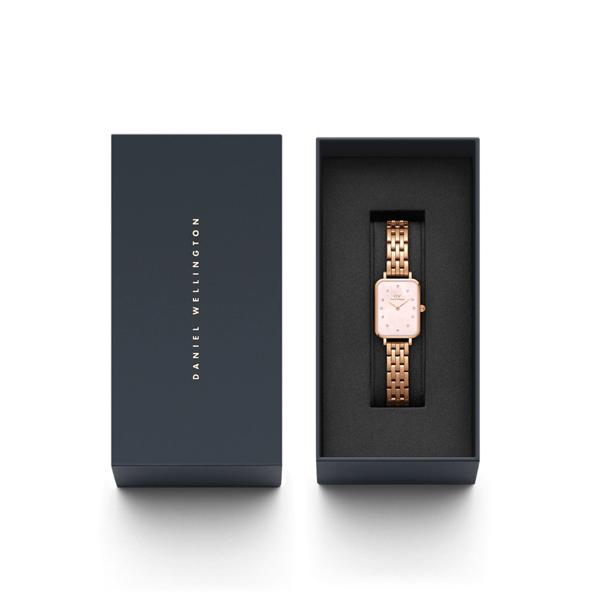 Quadro Lumine 5 Link Melrose Pink MoP Rose Gold - Image 3