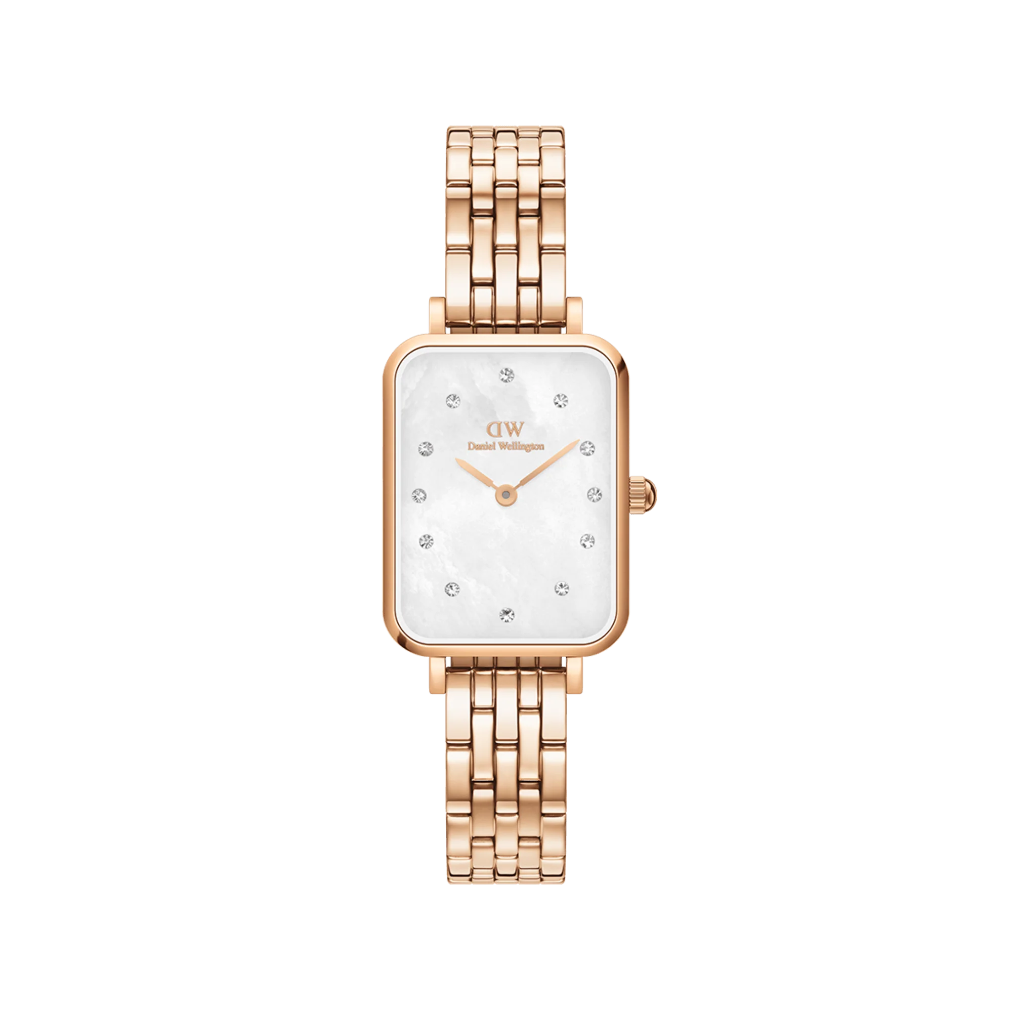 Quadro Lumine 5 Link Melrose White MoP Rose Gold