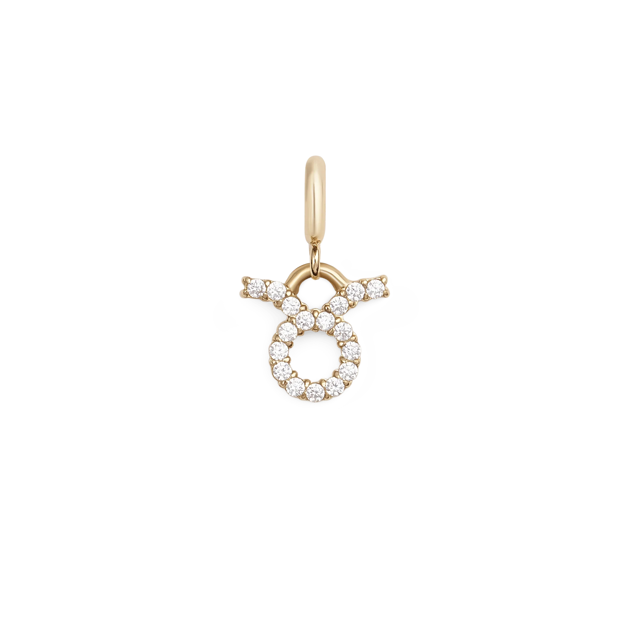 Zodiac Watch Charm Gold